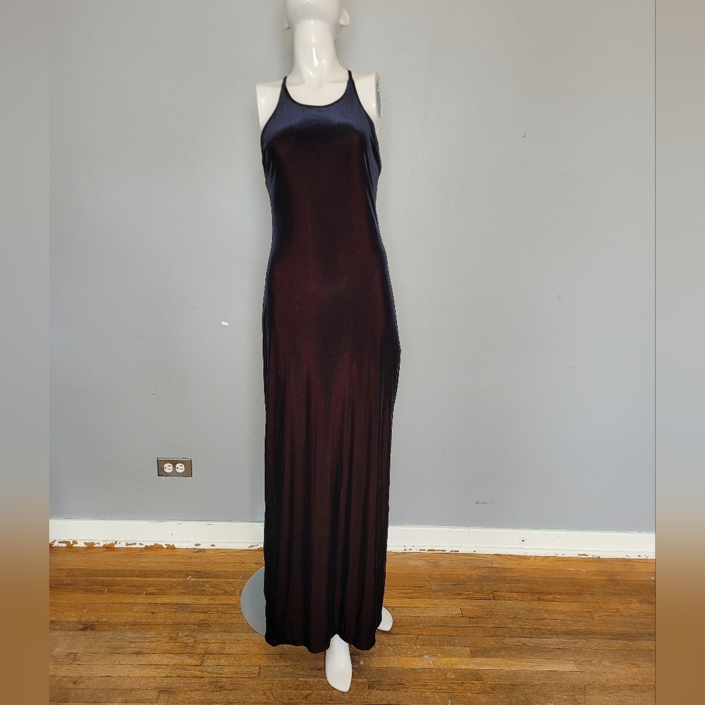 Vintage Holt Renfrew Velvet Maxi, VGUC, Size M